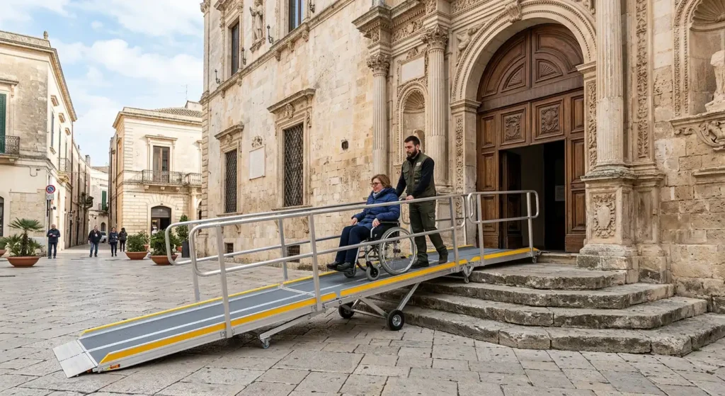 Rampe disabili fissa o mobile quale scegliere