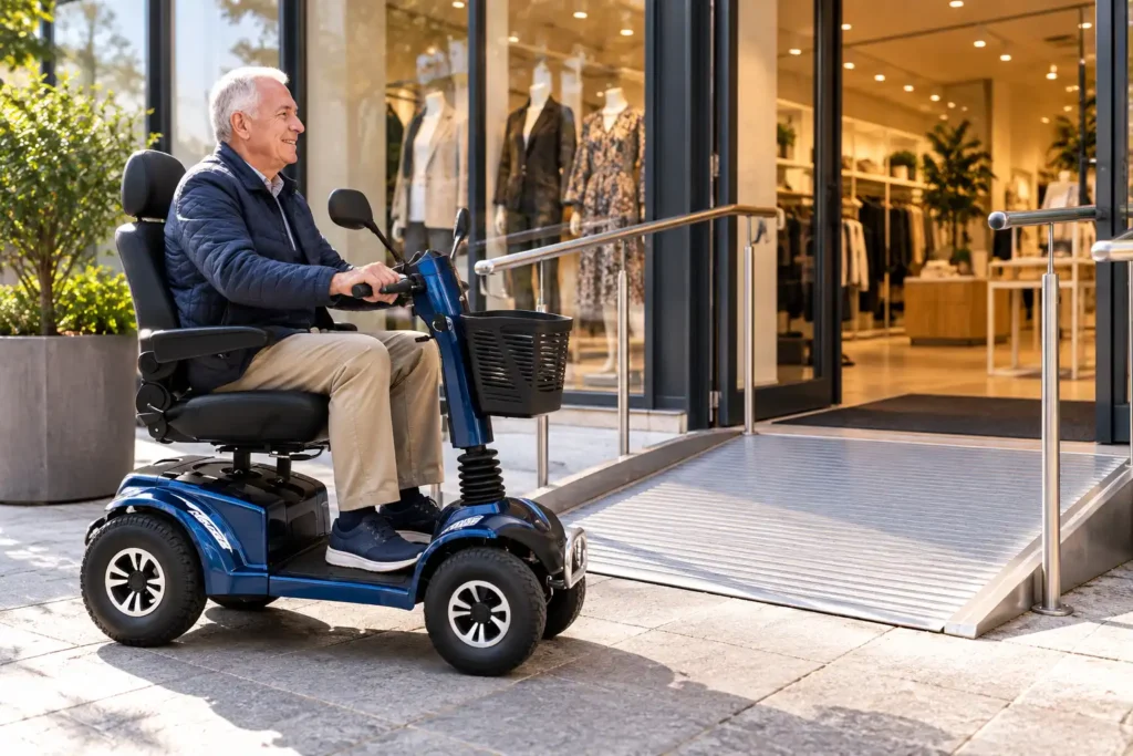 Mirage ardea scooter prestazioni esterne disabili